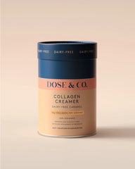 Dose & Co Dairy-Free Collagen Creamer - Caramel 340g
