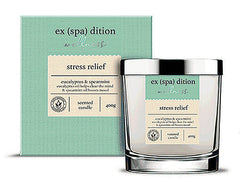 Stress Relief 335g Lidded Jar Candle with Eucalyptus & Spearmint