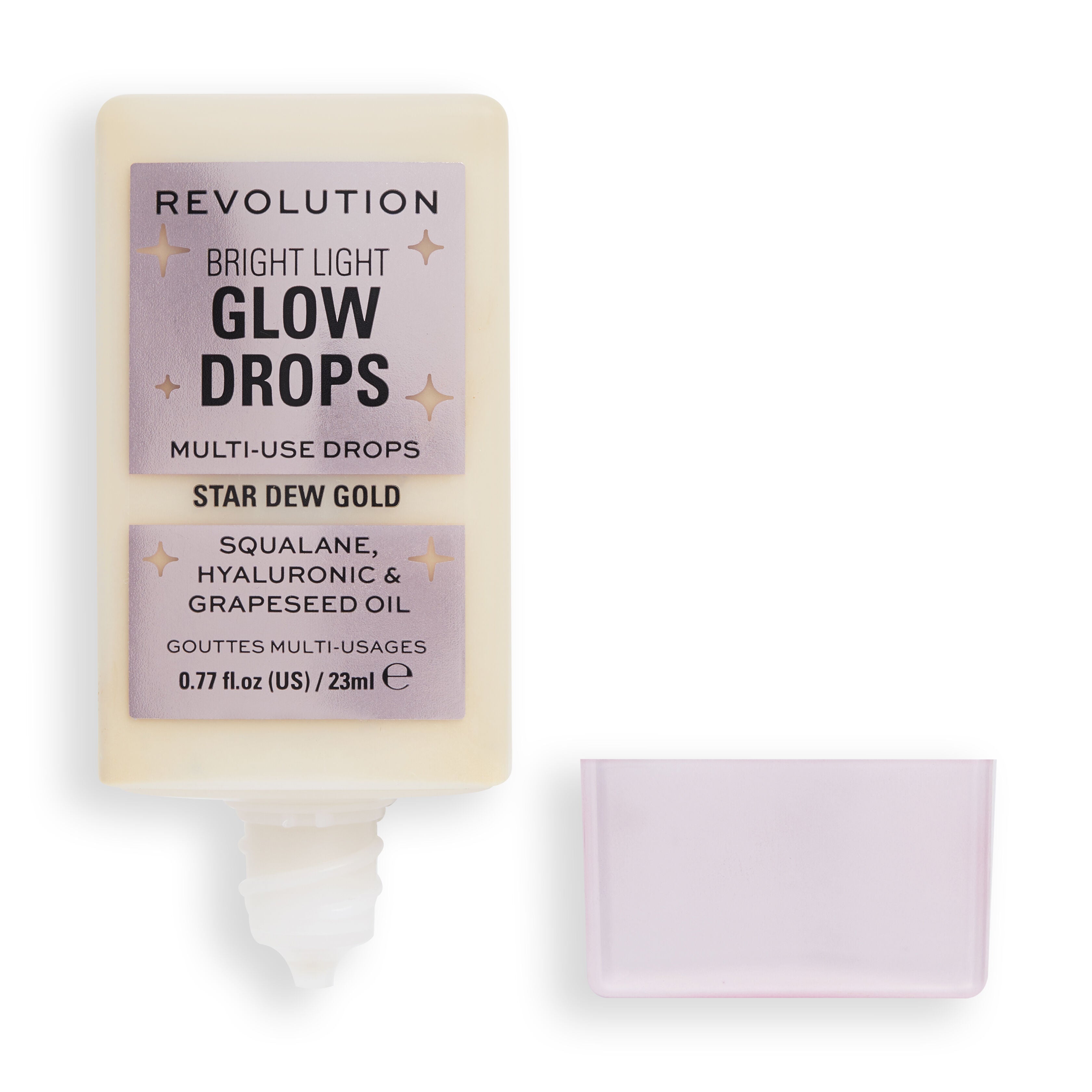 Bright Light Glow Drops Golden Star Dew