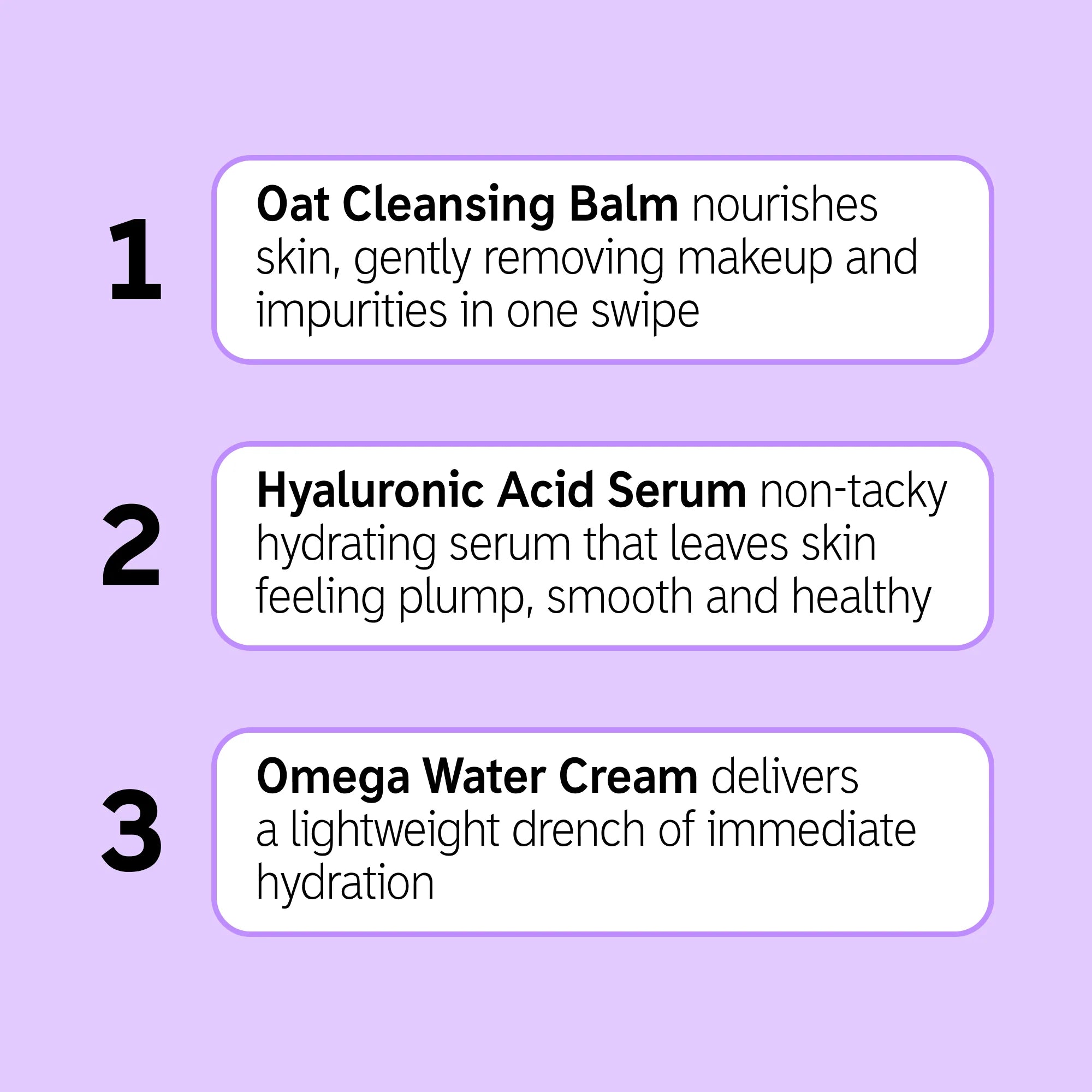 The Inkey List The Starter Set for hydrated, healthier-looking skin