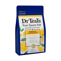 Dr Teal's Epsom Salt Magnesium Soak, Prebiotic Lemon Balm & Sage