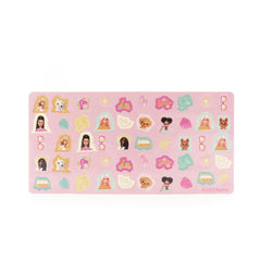 Barbie Nail Polish & Nail Stickers