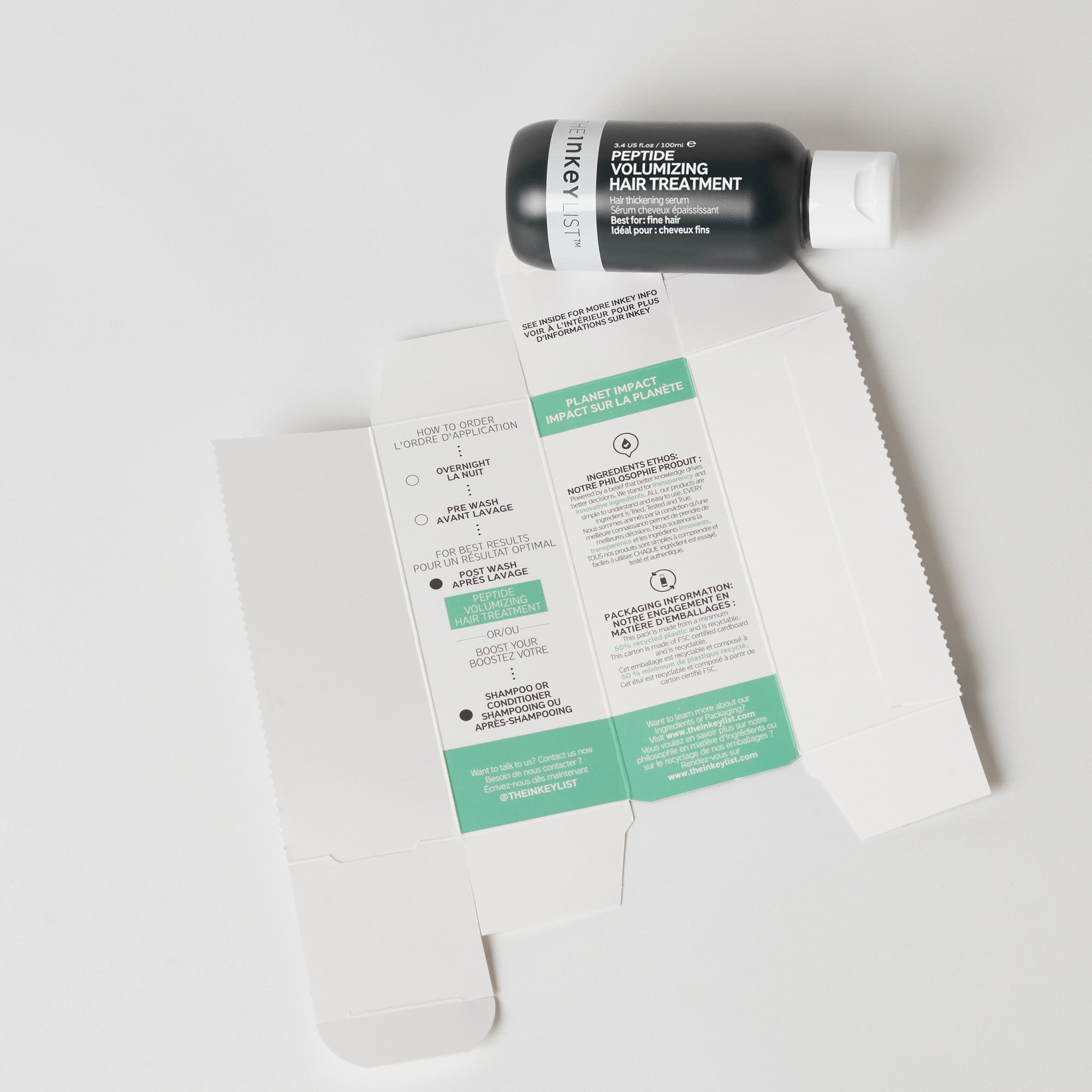 The Inkey List Peptide Volumizing Hair Treatment