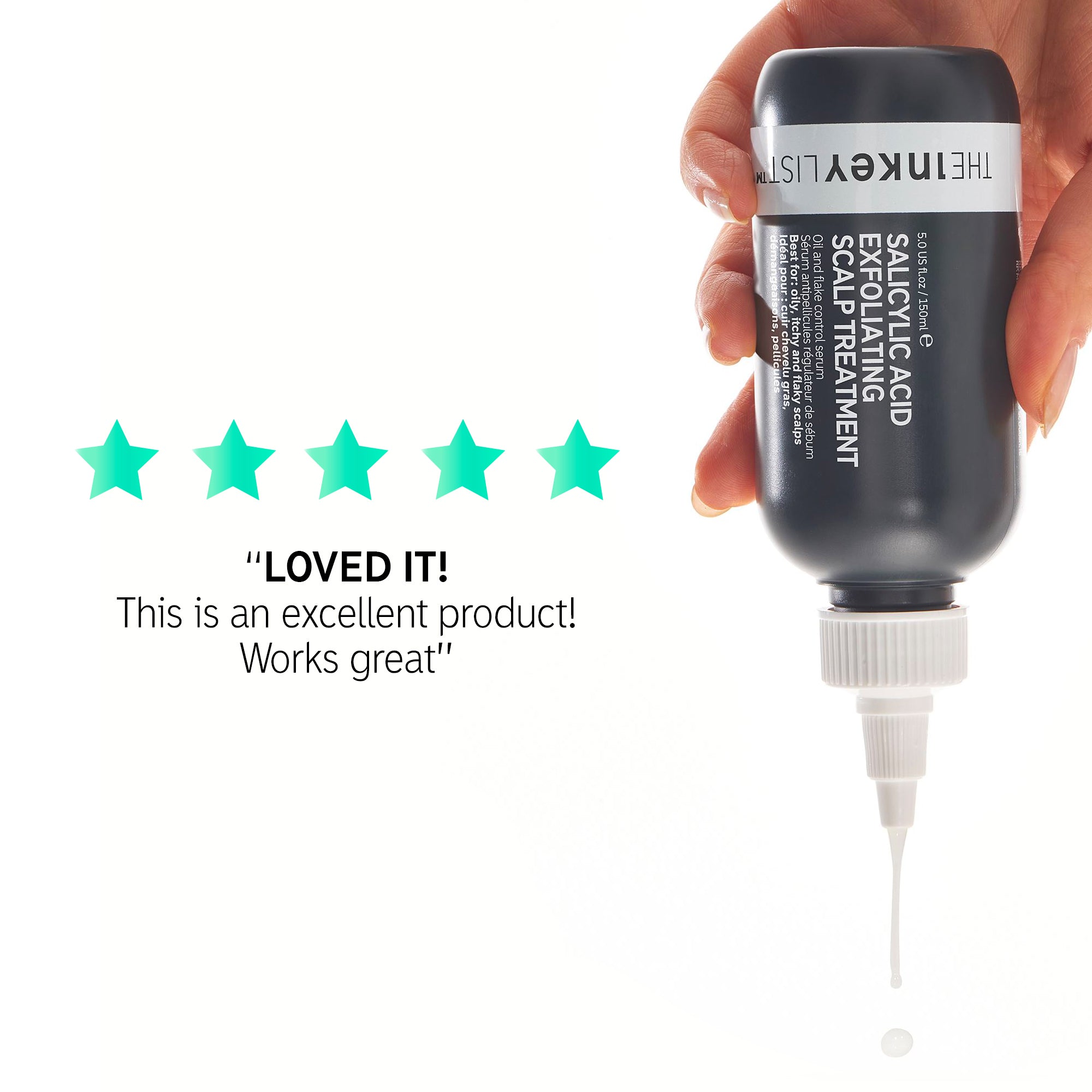 The Inkey List Salicylic Acid Exfoliating Scalp Treatment