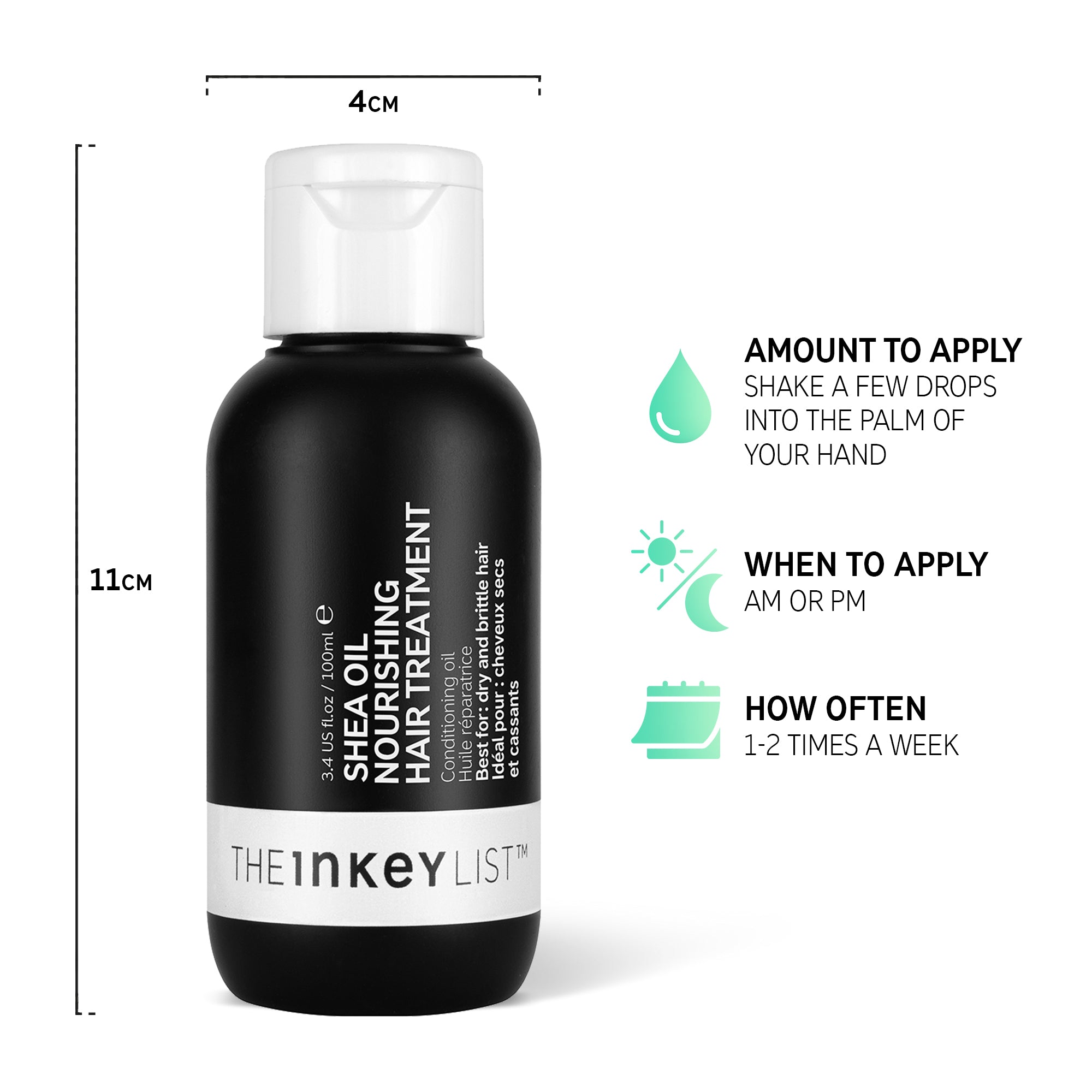 The Inkey List Shea Oil Nourishing Hair Treatment 50ml