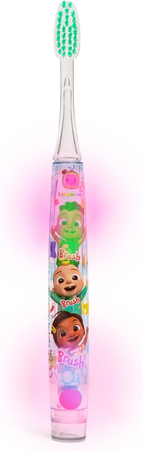 CoComelon Flashing Battery Powered Children's Toothbrush