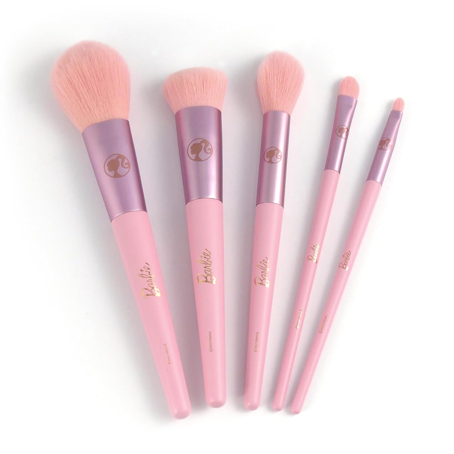 Barbie Make-Up Brushes in Travel Pouch