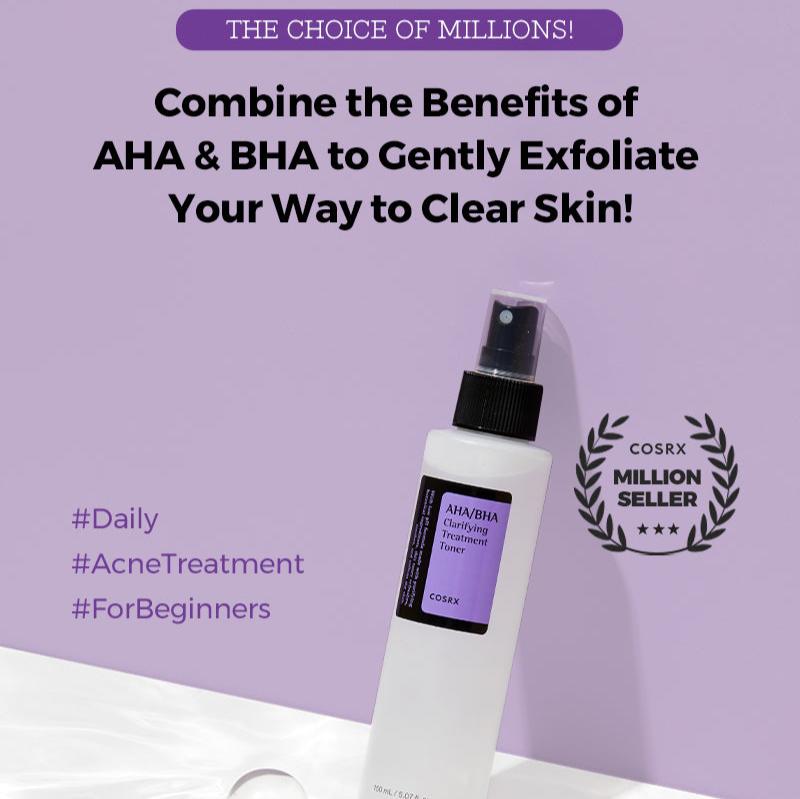 COSRX AHA/BHA Clarifying Treatment Toner
