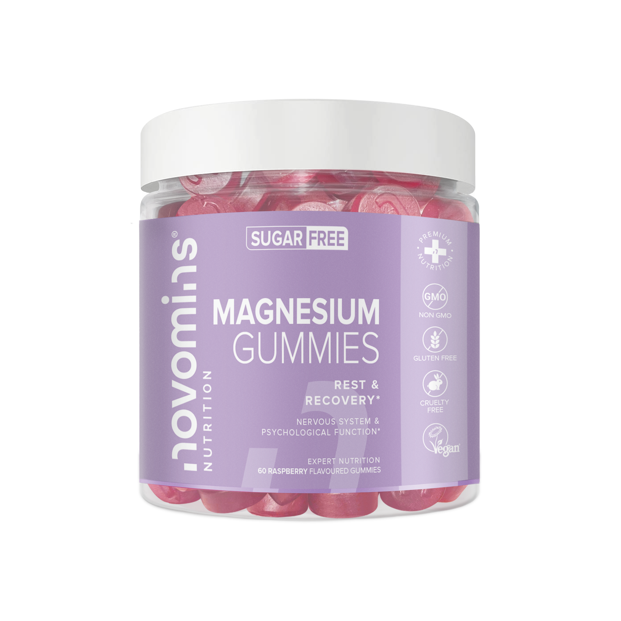 Novomins Magnesium Sugar-Free Gummies
