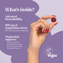 Novomins Magnesium Sugar-Free Gummies