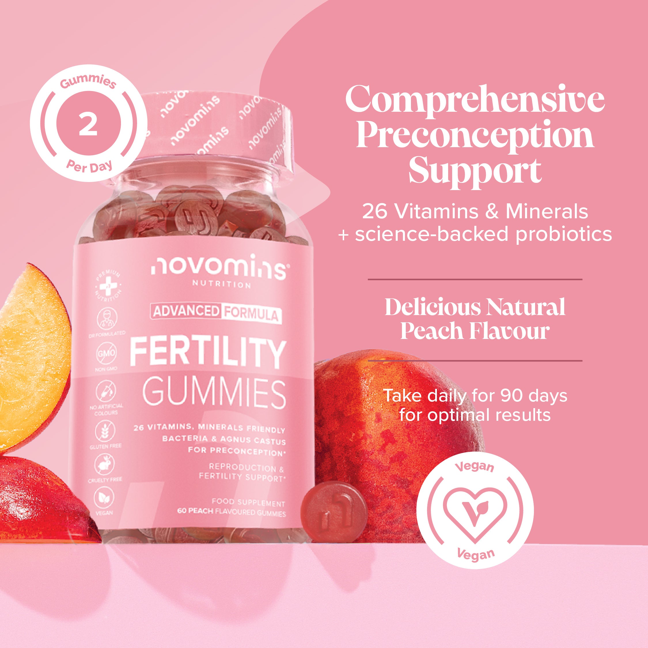 Novomins Fertility Gummies