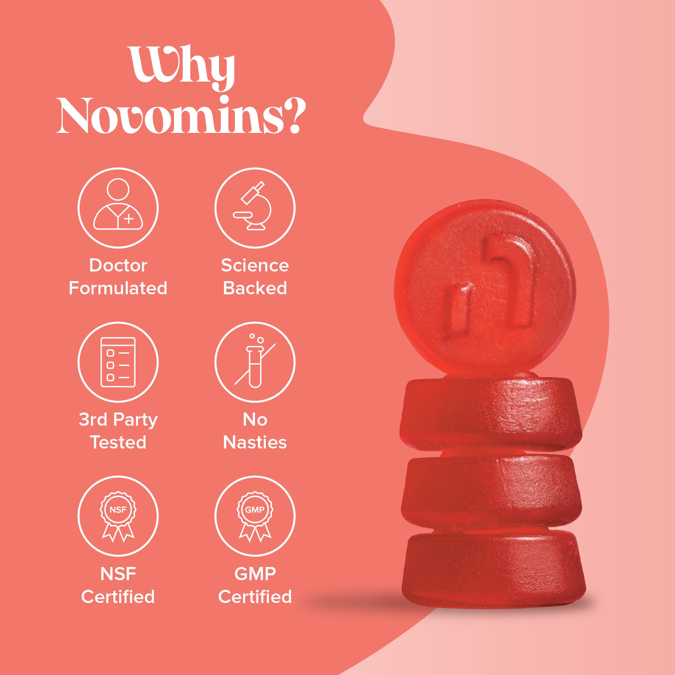 Novomins Vegan Collagen Gummies