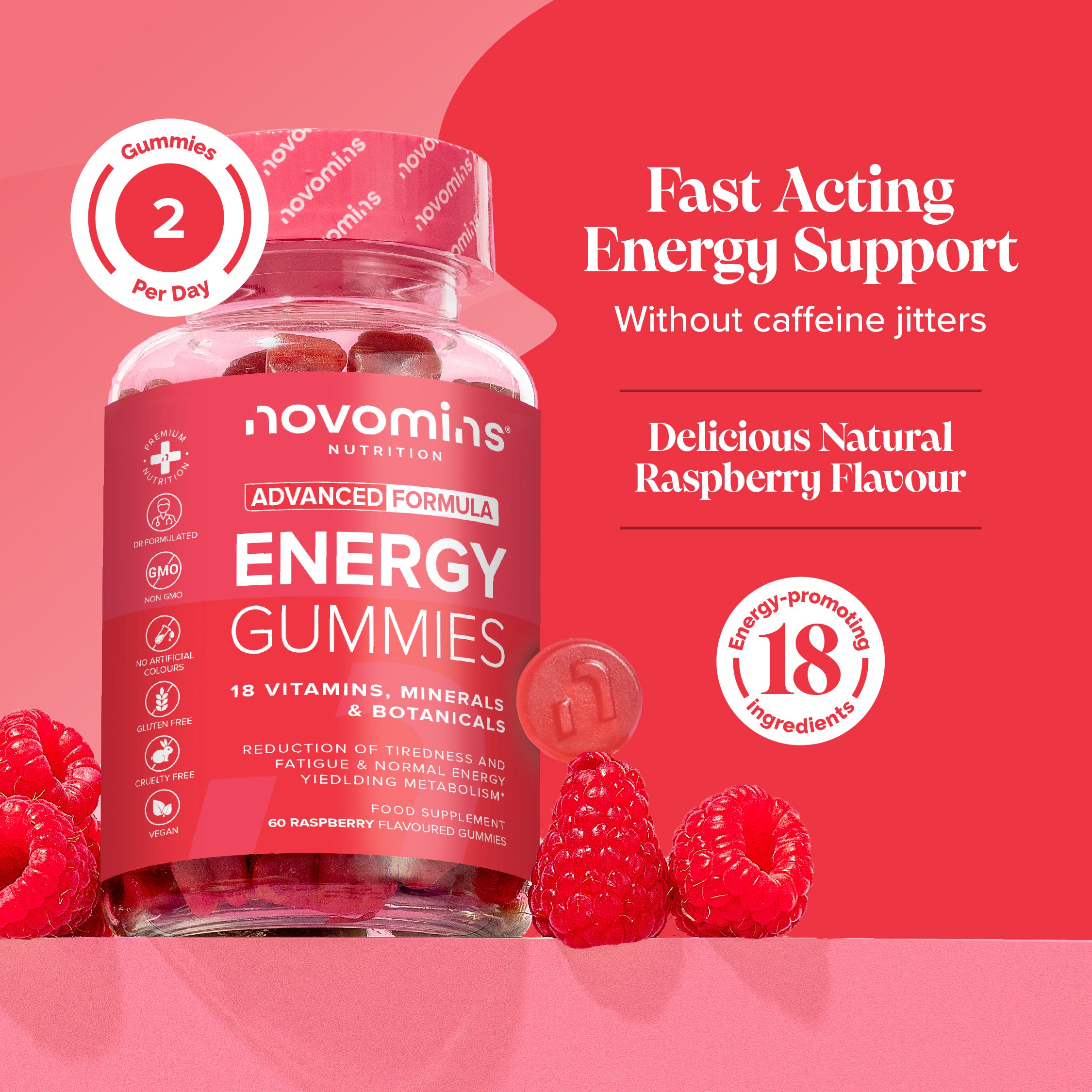 Novomins Energy Gummies