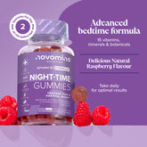 Novomins Night Time Gummies (5HTP Free)