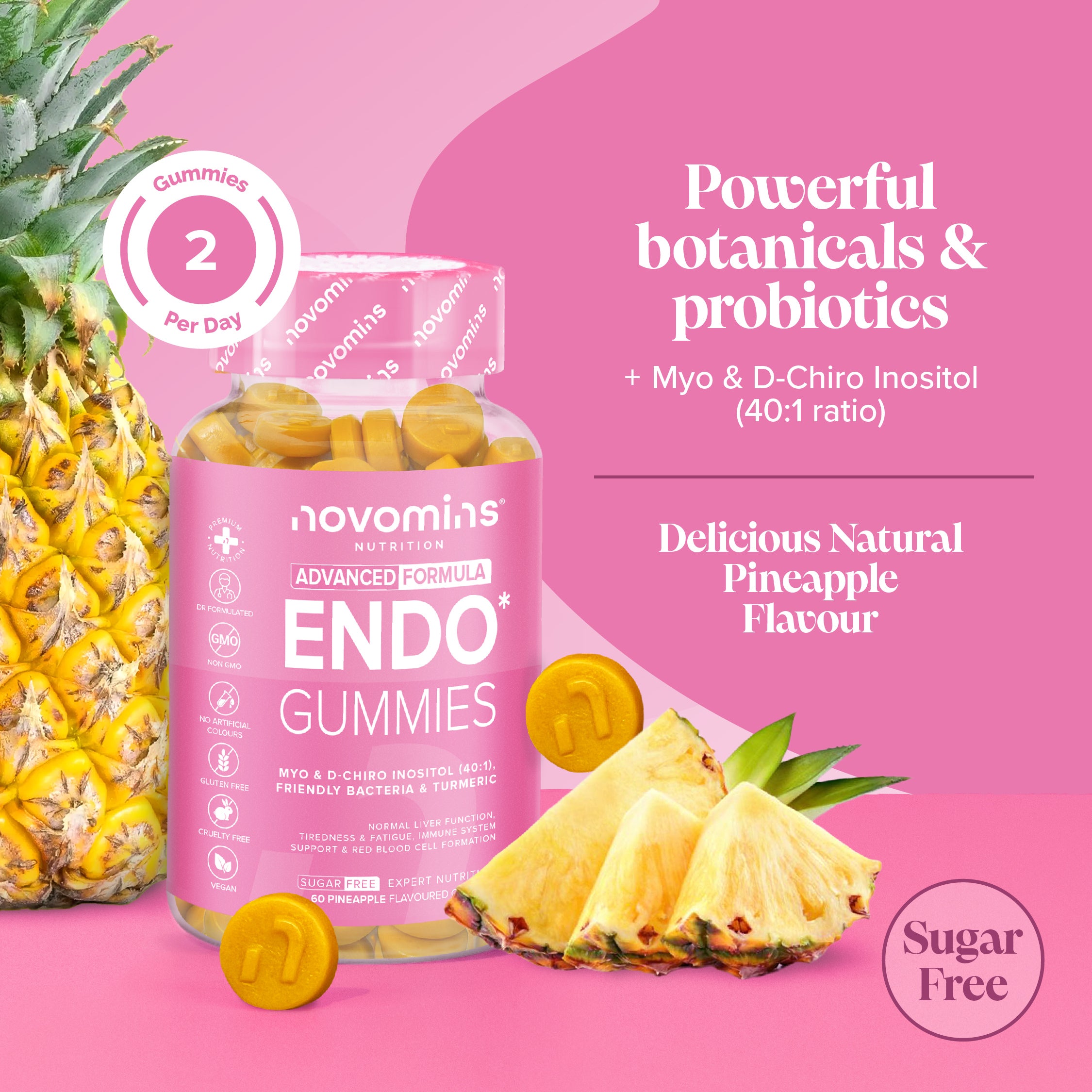 Novomins Endo Support Gummies