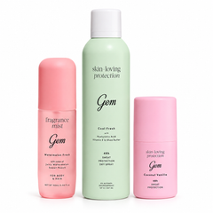 GEM Daily Fresh Trio – Deodorant, Roll-On & Body Mist