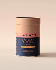 Dose & Co Dairy Collagen Creamer - Caramel 340g