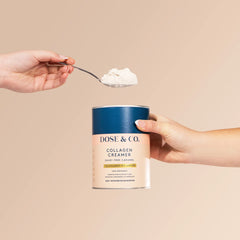 Dose & Co Dairy-Free Collagen Creamer - Caramel 340g