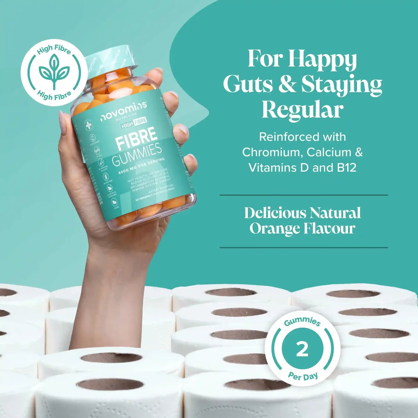 Novomins Fibre Gummies