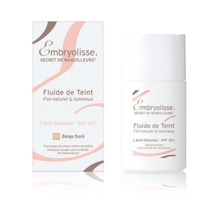 Embryolisse- Liquid Foundation 30ml Golden Beige 03