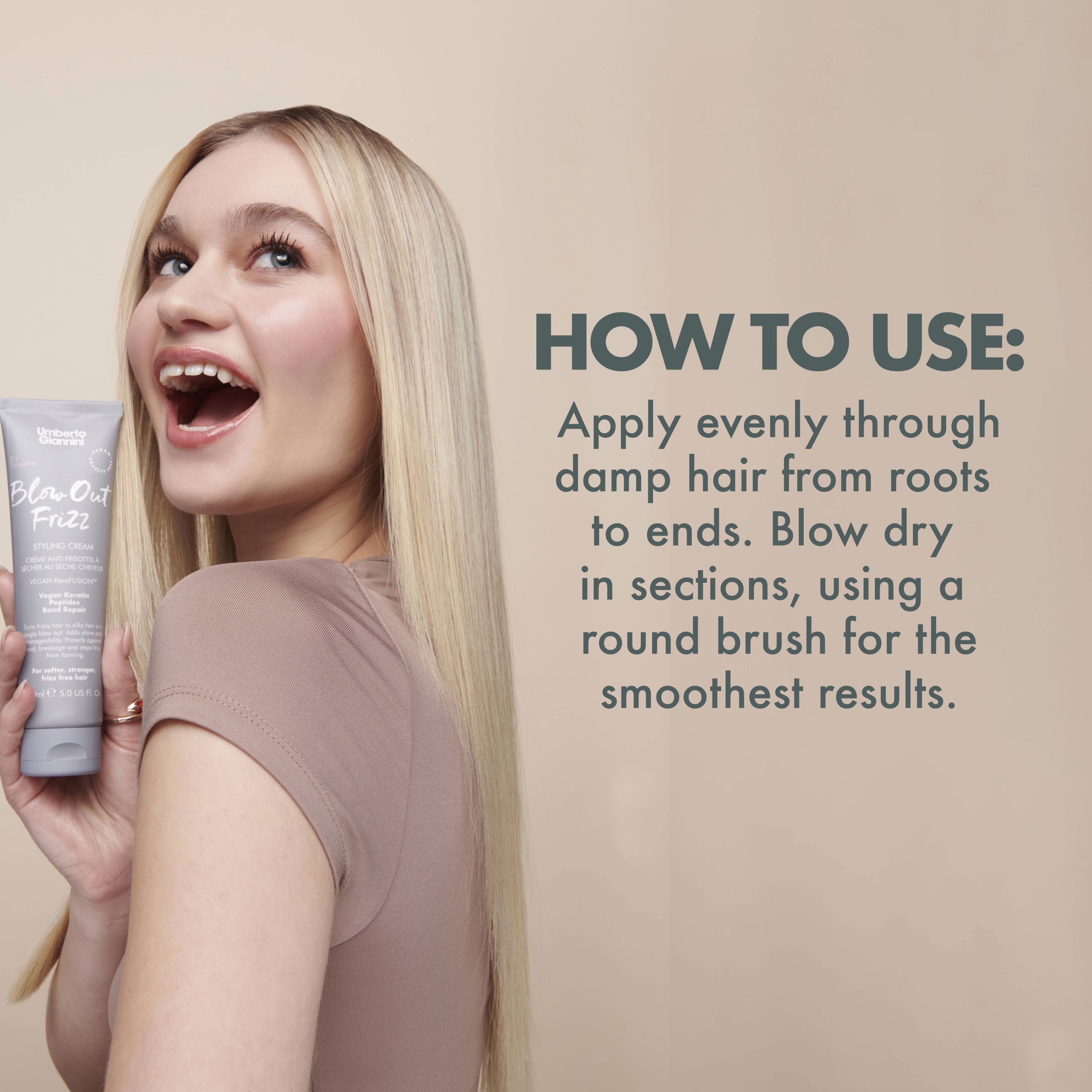 Blow Out Frizz Styling Cream