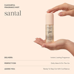 GEM Hair & Body Fragrance Mist Santal