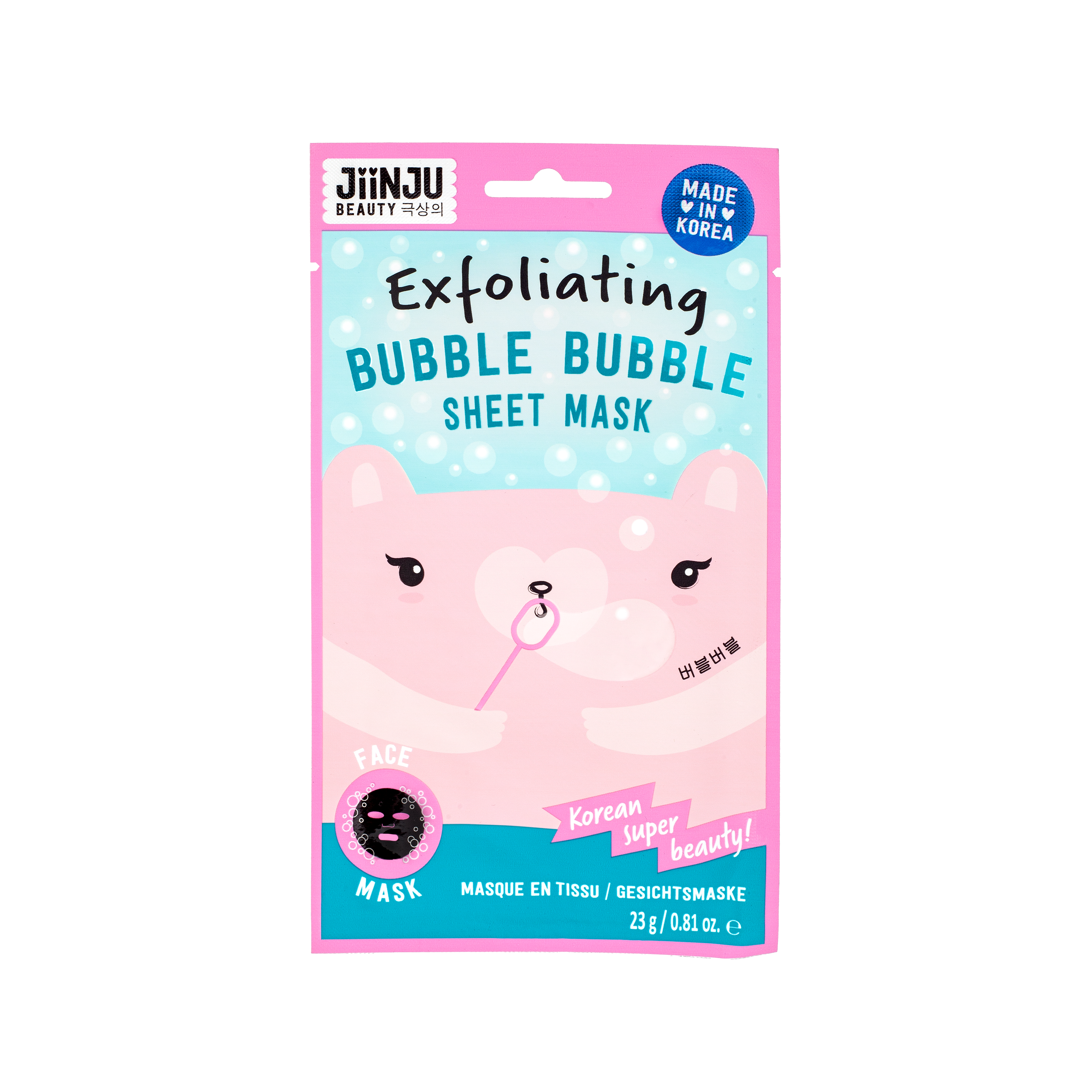 JiinJu Bubble Sheet Mask