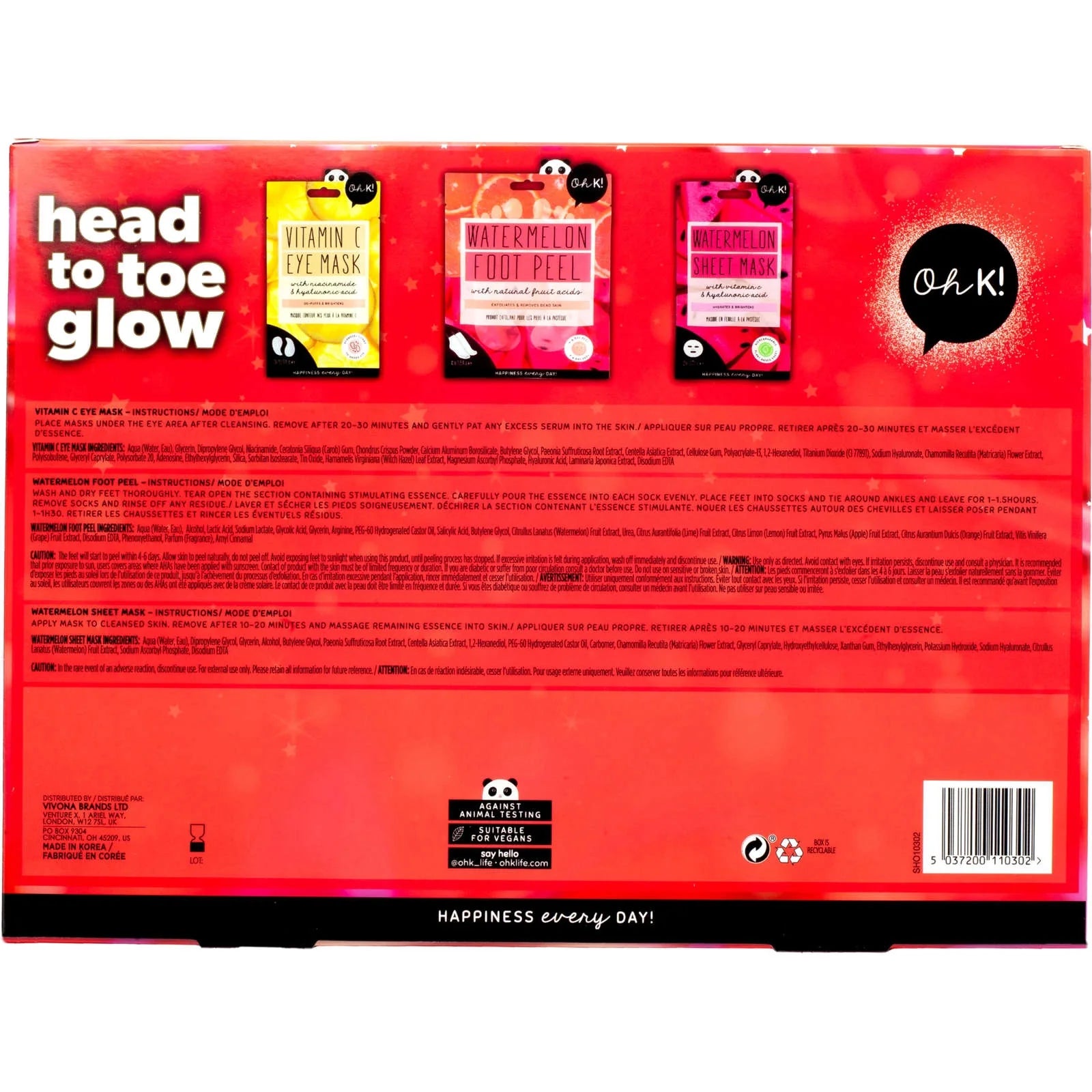 Oh K! Head to Toe Glow Set