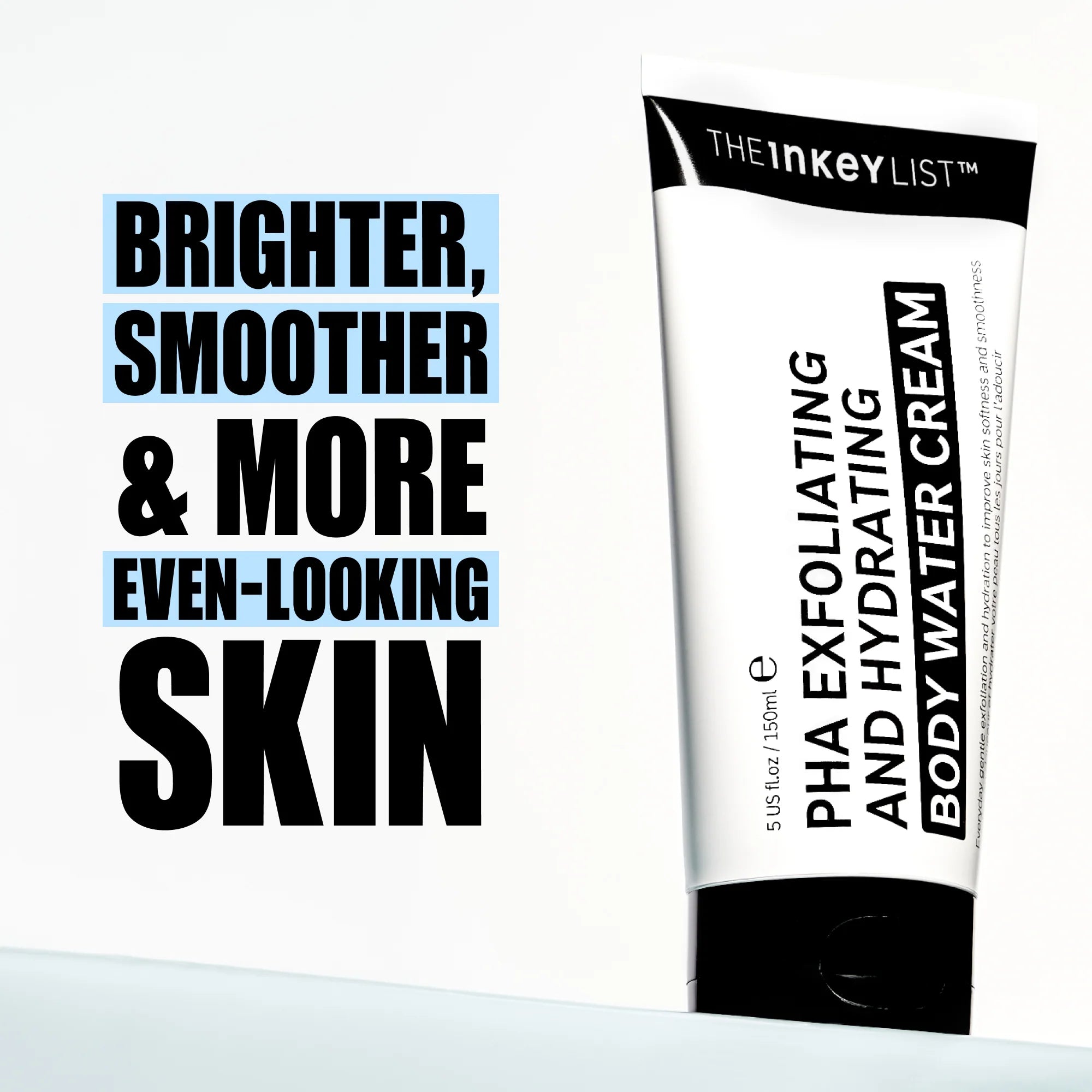 The INKEY List PHA Exfoliating & Hydrating Body Water Cream