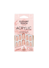 Elegant Touch Colour Acrylic Nails Nectarine Nights
