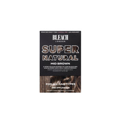 BLEACH LONDON SUPER NATURAL hair dye kit mid brown