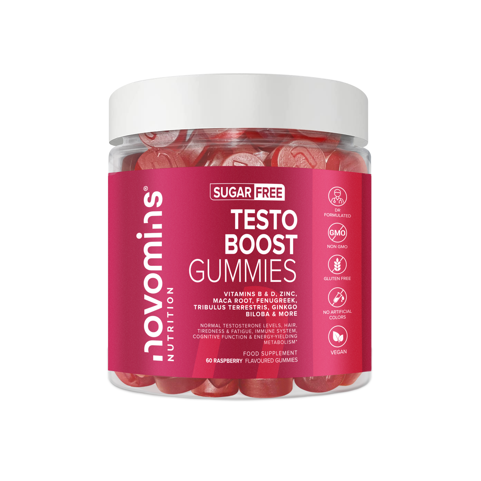 Novomins Testo-Boost Gummies