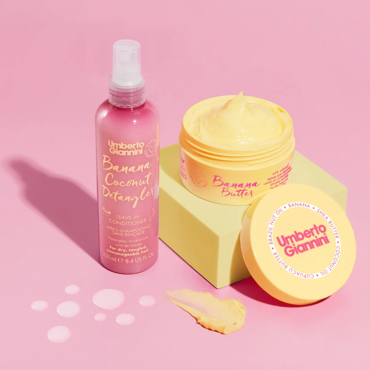 Banana Coconut Detangler Leave in Conditioning Spray