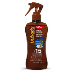 Babaria Tahiti Coconut Protective Sun Oil Spray SPF 15