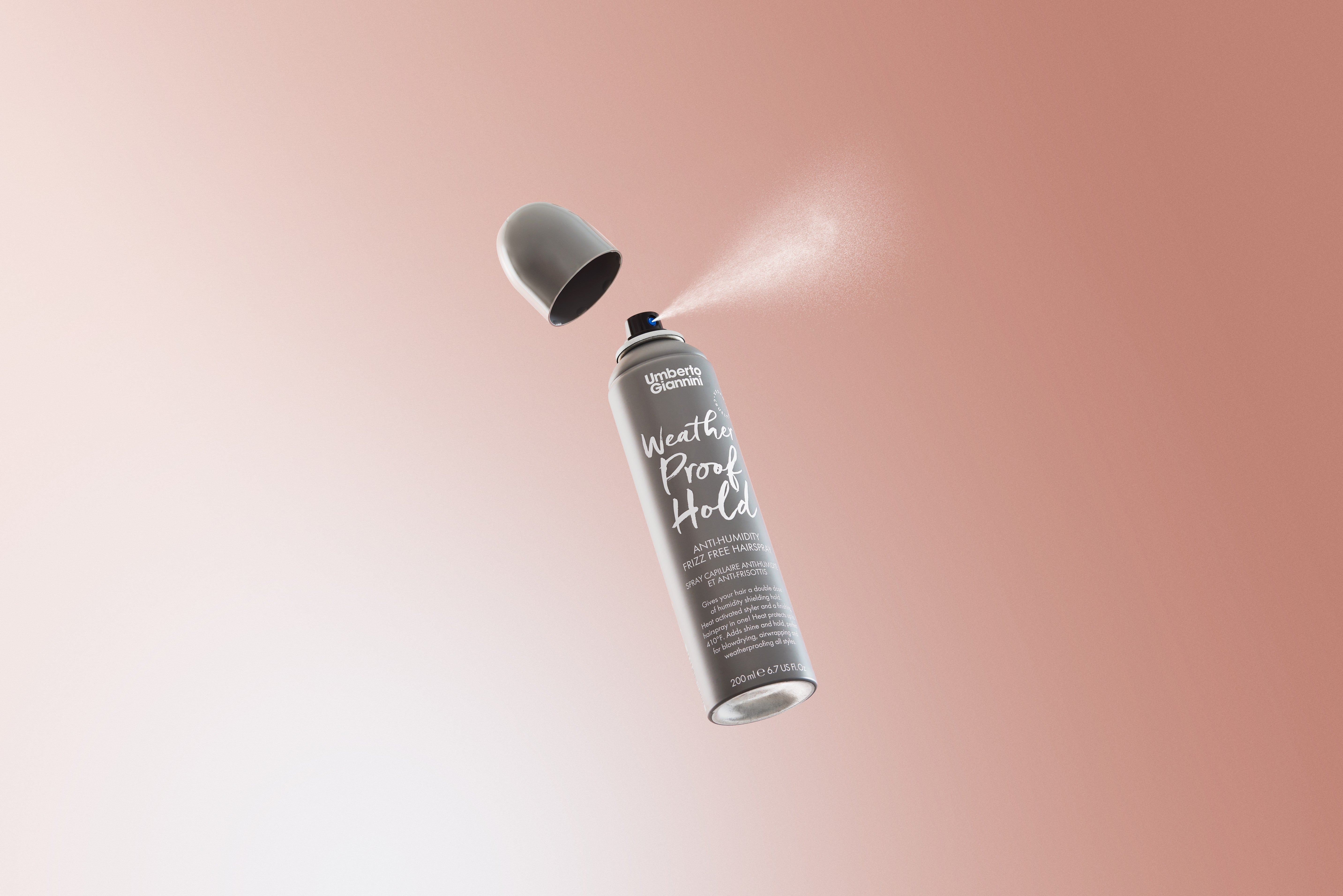Weatherproof Hold Anti-Humidity Frizz Free Hairspray