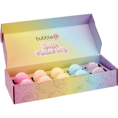 Mini Macaron Bath Bomb Fizzer Gift Set (10 x 50g)
