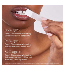 Gem Whitening Strips, 28 Satches