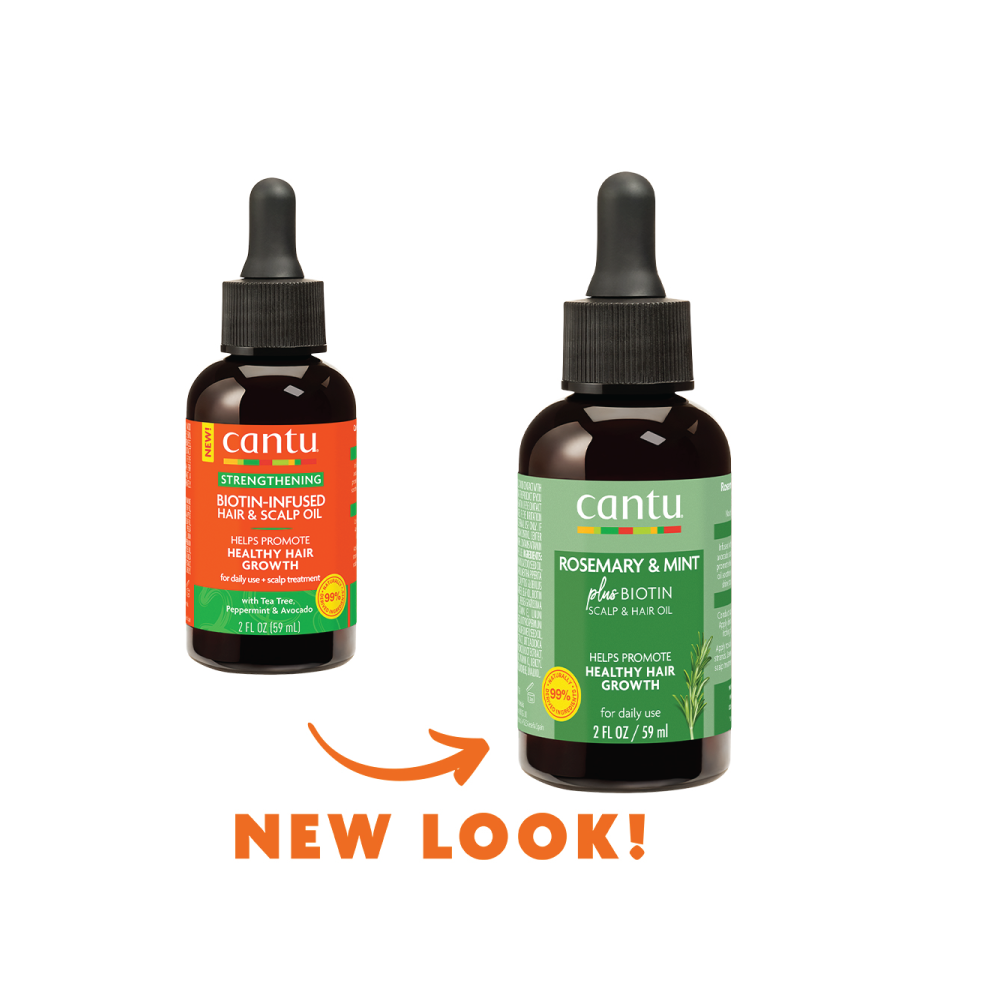 CANTU - Rosemary & Mint Scalp & Hair Oil 2oz (59ml)