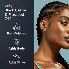 Black Castor & Flaxseed Oil Styling Gel