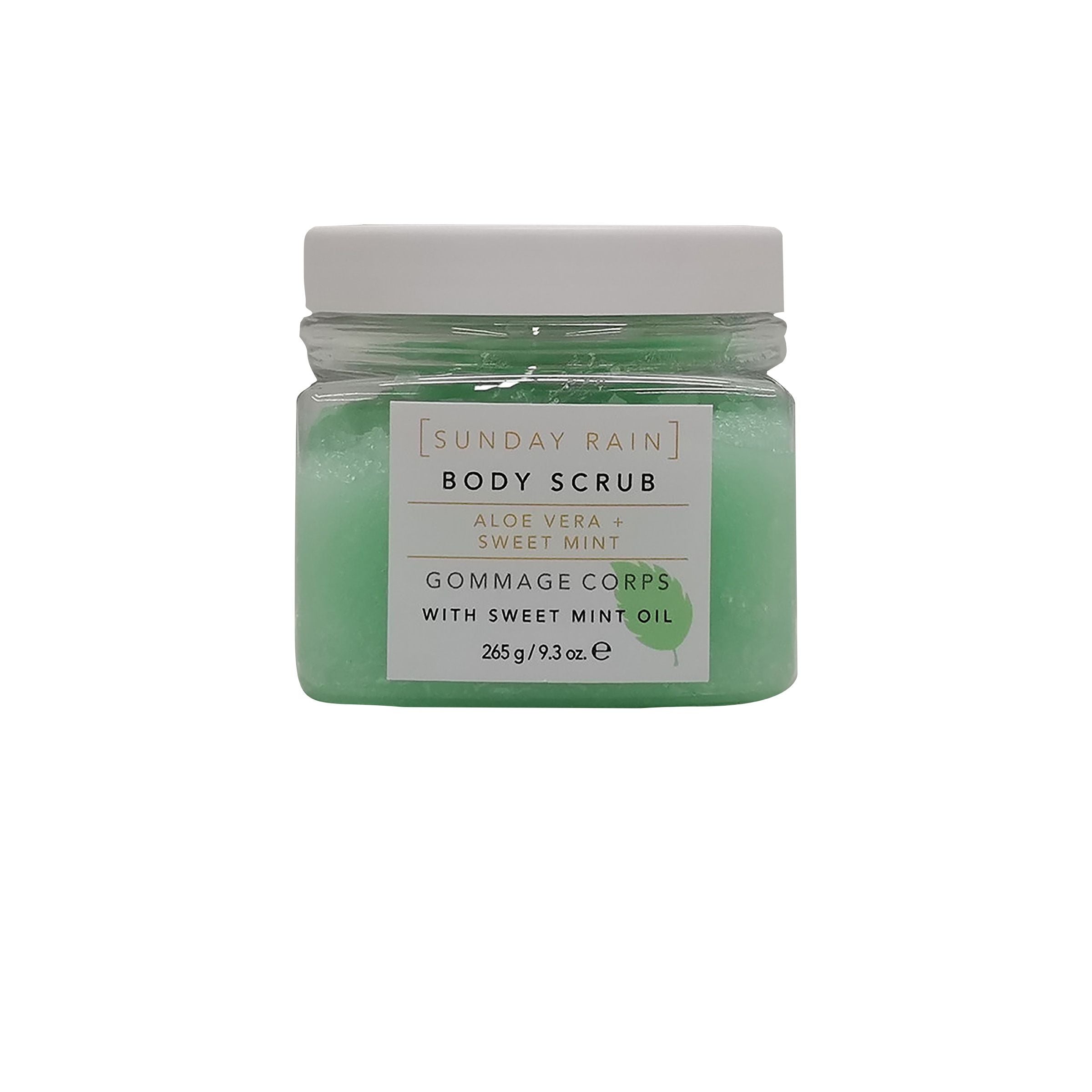 Sunday Rain Aloe Vera & Sweet Mint Body Scrub