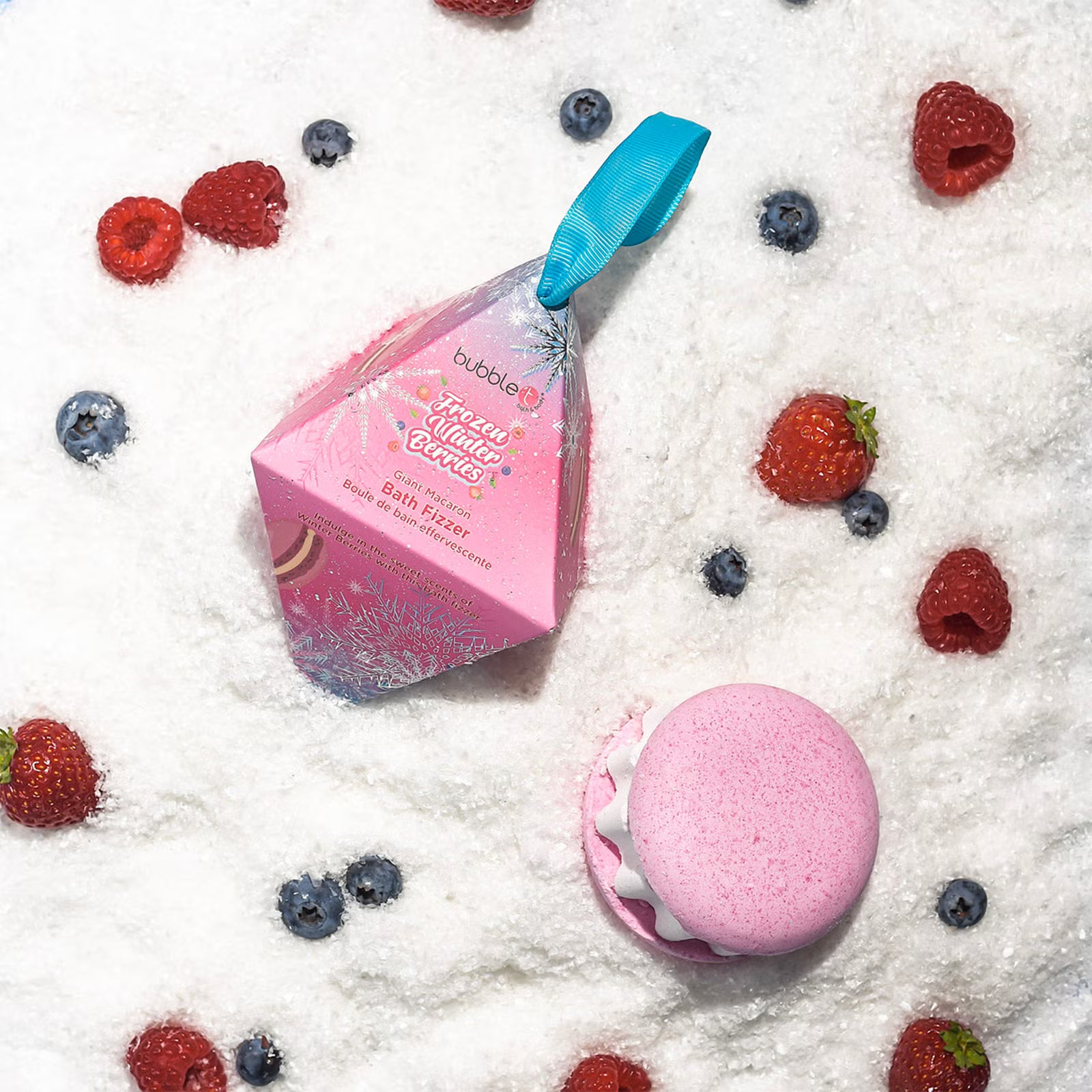 Bubble T Frozen Winter Berries Bath Fizzer