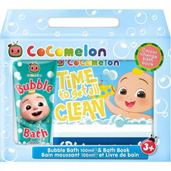 CoComelon Colour Changing Bath Book & Bubble Bath