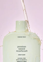 Gem Mouthwash: Crisp Mint, 500ml