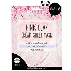 Pink Clay Cream Sheet Mask