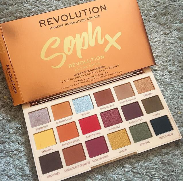 Revolution Soph X Extra Spice Ultra Eyeshadows