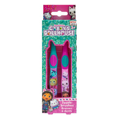 Gabby's Dollhouse Children s Twin Toothbrush Manual 2 Pack