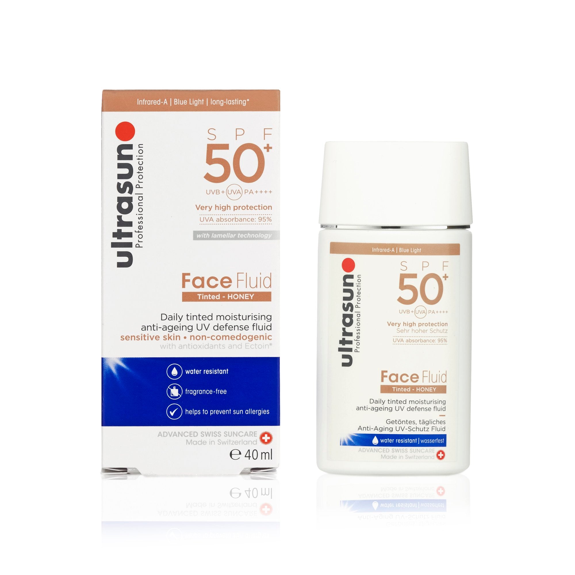 Ultrasun Face Fluid Tinted SPF50+