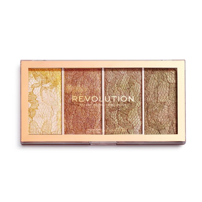 Revolution Vintage Lace Intense Metallic Cream- Powder Highlighter