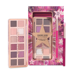 Revolution Cherry Icon Shadow Palette and Brush Set