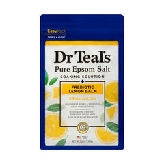 Dr Teal's Epsom Salt Magnesium Soak, Prebiotic Lemon Balm & Sage